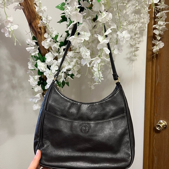 Giani Bernini Black Shoulder Bag - Picture 1 of 6